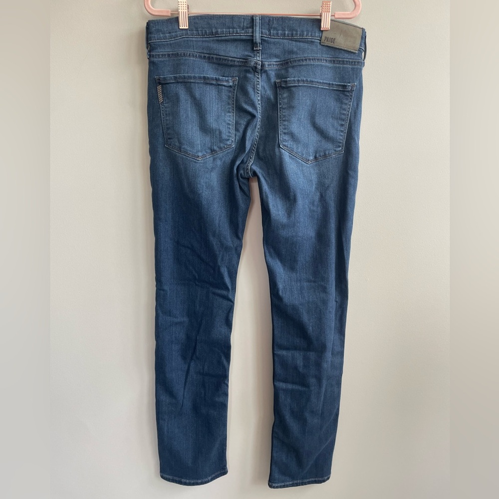 Paige Federal Dark Wash Jeans - Picture 4 of 6
